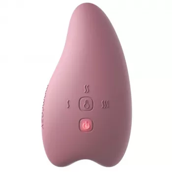 Momcozy LM008 massaggiatore per allattamento riscaldante e vibrante, rosa