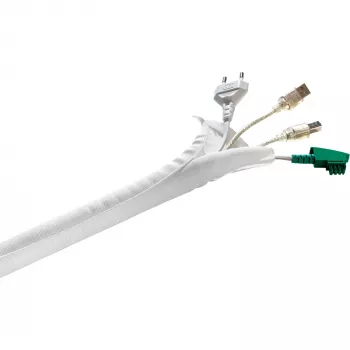 KS Self Wrap, Ø 19mm, gestione cavi bianco, 5 metri