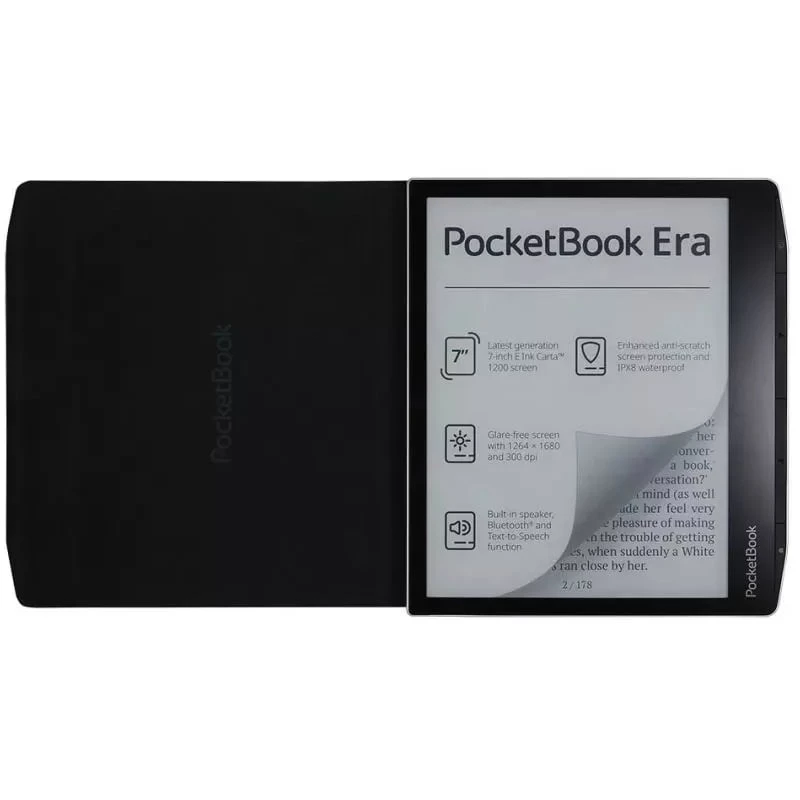 Custodia PocketBook HN-QI-PU-700-BK-WW nero 7 pollici
