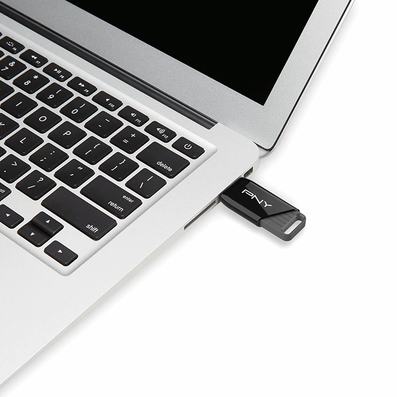 PNY Attaché X, 32 GB, USB Type-A, 3.2 Gen 1 (3.1 Gen 1), 130 MB/s, Dia, nero