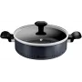 Pentola profonda Tefal H0567042 24 cm con coperchio — pentolame antiaderente, diametro 24 cm