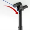 Supporto TV da soffitto MACLEAN MC-112B, portata max. 60 kg, inclinabile e orientabile