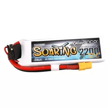Batteria Gens Ace G-Tech Soaring 2200mAh 7.4V 30C 2S1P XT60