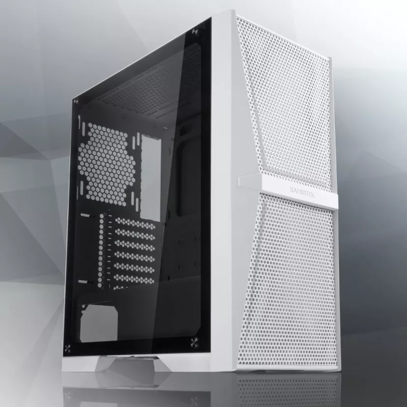 RAIJINTEK SILENOS MS Midi Tower bianco