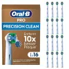 Oral B Precision Clean testine spazzolino 16 pezzi bianco