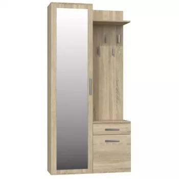 Topeshop GAR DUO SONOMA armadio per ingresso