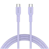 CANYON cavo OnWire 60CL C-C 60W COLOR intrecciato 1m viola