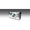 Radiosveglia Muse M-170CMR — radiosveglia digitale, display LED da 1,2 pollici, FM, AC 230V, backup AAA, specchio/bianco
