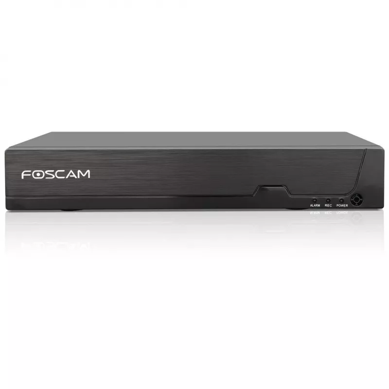 Foscam FN9108HE videoregistratore di rete nero 8 canali, 5MP, PoE, HDMI+VGA