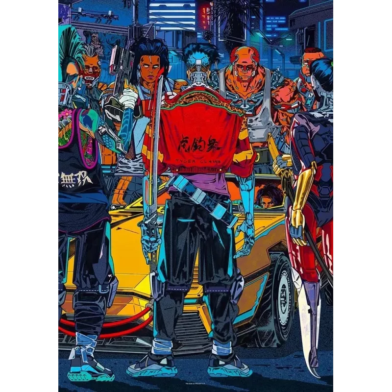 Good Loot Comic Book Puzzle: Cyberpunk 2077 Kickdown, 1000 pezzi
