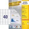 Avery Zweckform 3651 etichette universali 52,5 x 29,7 mm 100 fogli bianco