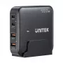 Caricabatterie da scrivania Unitek P1229ABK01-EU 100 W con 2× USB-A e 2× USB-C