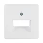 Berker 14096089 Placca centrale per prese UAE/E-DAT Design/Telekom ISDN, bianco