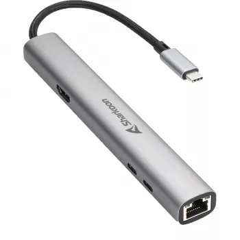 Sharkoon OfficePal adattatore combo USB-C