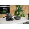 Pentola STONE+ con coperchio 24X14CM 5,6L