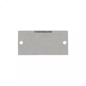 Accessorio cornice da incasso Kindermann 7444000400 Argento