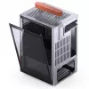 Case PC Jonsbo T6, Mini-Tower, Mini-ITX, Argento