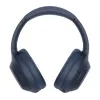 Cuffie Sony WH1000XM4L.CE7, circumaurali, con filo e senza fili (Bluetooth, USB-C), blu, archetto