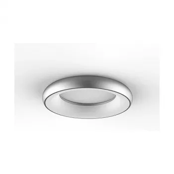 Synergy 21 Plafoniera LED Donut nw argento 25w