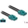 Cavo DeLOCK HDMTD Z doppio connettore femmina su HDMTD Z doppio connettore femmina 1 m
