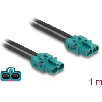 Cavo DeLOCK HDMTD Z doppio connettore femmina su HDMTD Z doppio connettore femmina 1 m
