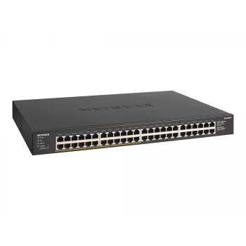 NETGEAR GS348PP Gigabit Ethernet (10/100/1000) non gestito Power over Ethernet (PoE) nero
