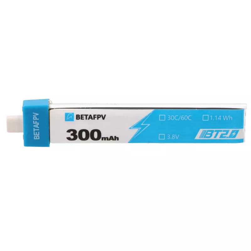 Set batterie ricaricabili per droni BetaFPV BT2.0 1S 300mAh confezione da 8, 3,8V