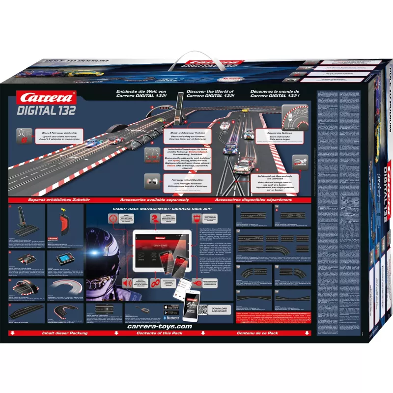 Set auto e pista CARRERA 20030038 DIGITAL 132 multicolore