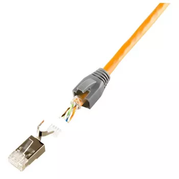 Connettore modulare CAT.6,6A,7 schermato 10 pezzi