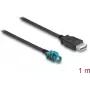 Cavo Delock HSD Z femmina su USB 2.0 Type-A femmina 1 m