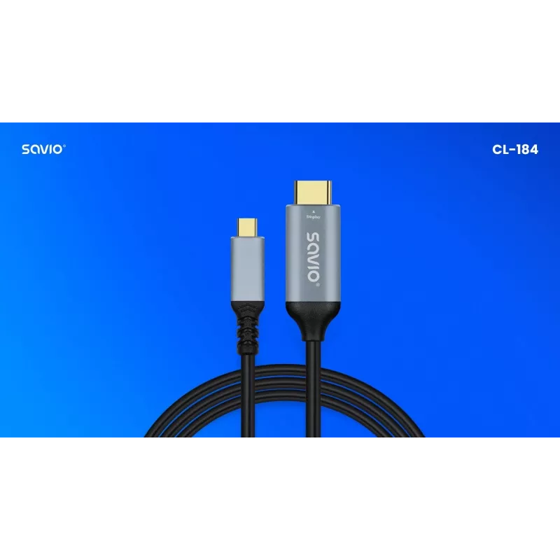 Cavo USB-C a HDMI v2.0b, 3m, rame CL-184