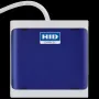 HID OMNIKEY 5022 CL (blu scuro) - connettore corto da 13 cm - connettore maschio USB-A standard - solo lettore contactless (13,56 MHz) - conforme CCID - supporto per carte e accessori di montaggio opzionali - MOQ 10