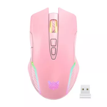 Mouse gaming Onikuma CW905 rosa 2.4G wireless