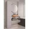 Mobile bagno armadio alto con cesto Top E Shop NEL IV Kaszmir