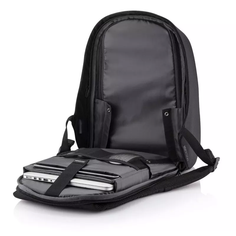 Zaino XDDESIGN P705.291 antracite — 18 L, scomparti per notebook e tablet, zip principale con lucchetto