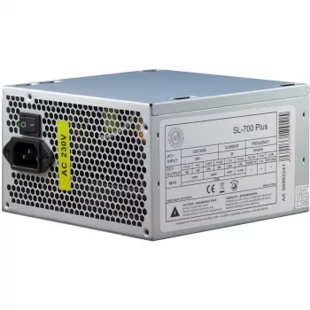 Inter-Tech SL-700 Plus - Alimentatore (interno) - ATX12V 2.4 - AC 230 V - 700 Watt - PFC attivo (88882141)