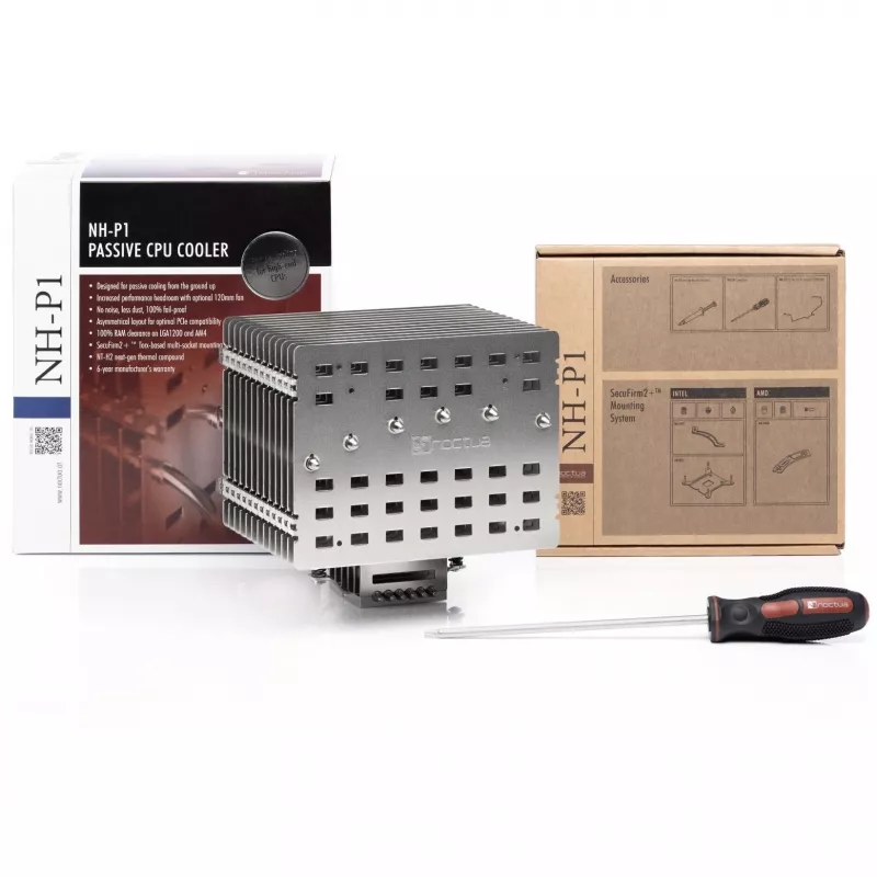Dissipatore/radiatore Noctua NH-P1 alluminio 158x154x152 mm