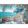 Schmidt Spiele Terrassen am Meer, puzzle 1000 pezzi, scena paesaggistica marittima