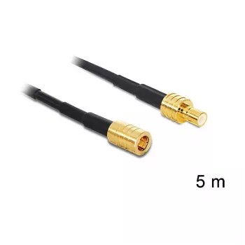 Cavo coassiale DeLOCK 88649 5 m SMB nero