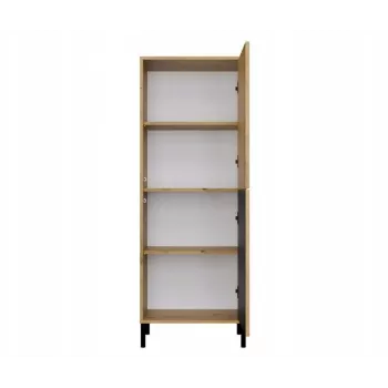 KAMARO 2DK stretto/GŁ rovere ARTISAN VETRINA