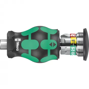 Kraftform compact Stubby Magazin 1 set di punte (nero/verde, 7 pezzi)