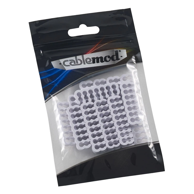Kit di pettini per cavi CableMod PRO Bridged - bianco (CM-COM-BKIT-PBPW-R)