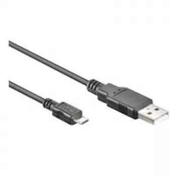 Wentronic goobay - cavo USB 2.0 - USB 2.0 Type-A (M) - Micro-USB 2.0 Type-D (M) - 3 m - nero