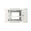Armadio rack a parete Extralink 6U 600x600 AZH grigio montaggio a parete, tipo girevole