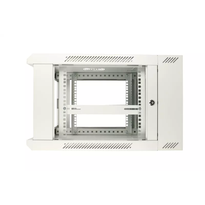 Armadio rack a parete Extralink 6U 600x600 AZH grigio montaggio a parete, tipo girevole