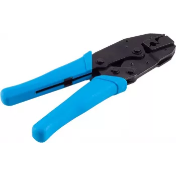 Pinza crimpatrice per cavi S/CONN 18-01010 nero blu 1 pz.
