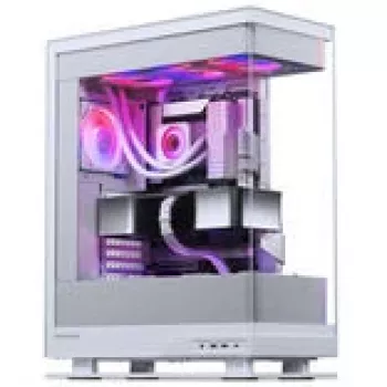 Case PC PHANTEKS Evolv X2 Matrix, midi-tower, E-ATX, vetro temperato, Matrix LED – bianco