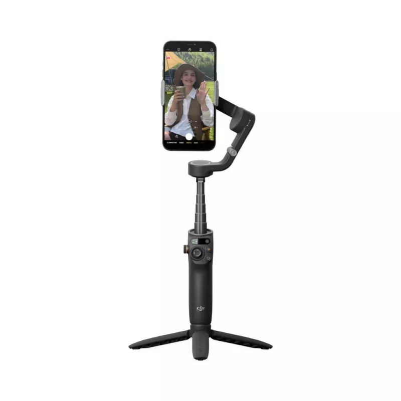 DJI Osmo Mobile 6 stabilizzatore per fotocamera portatile motorizzato, nero