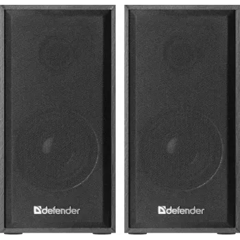 Diffusori da scrivania DEFENDER SPK-240 con filo, 2.0, 6 W RMS, alimentazione USB, 3,5 mm, nero
