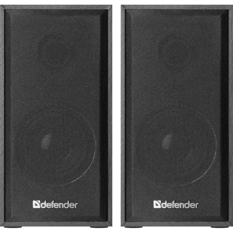 Diffusori da scrivania DEFENDER SPK-240 con filo, 2.0, 6 W RMS, alimentazione USB, 3,5 mm, nero